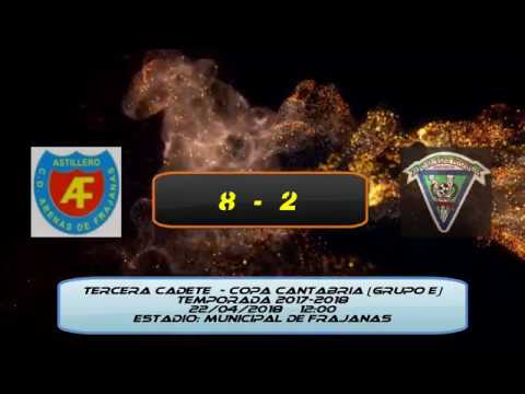 C.D. ARENAS DE FRAJANAS - C.D. LOS RIOS  8 - 2