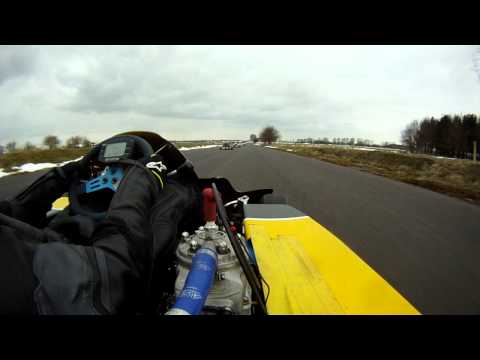 Matt Isherwood Round 1 125 British Superkarts Darley Moor