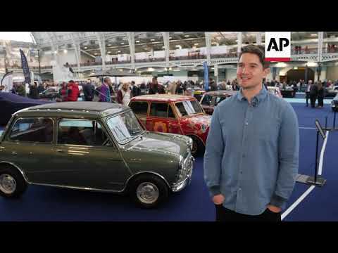 Beatles' iconic Mini Coopers reunited in London