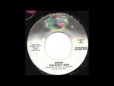 Swing - The Right Idea (45RPM VINYL RIP)