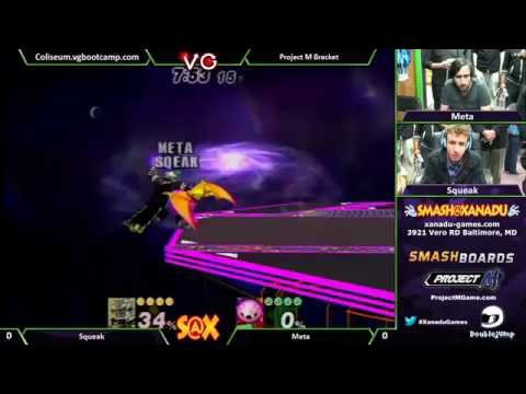 Xanadu 2/25/14 - Meta (Ganon) vs. Squeak (MK/Diddy)