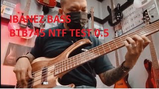 Video thumbnail for IBANEZ BTB745 NTF │Test 0.5 by Chard Saludar