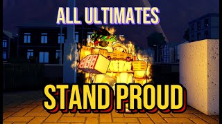 [Stand Proud] All Beatdowns/ Ultimates (As of now)