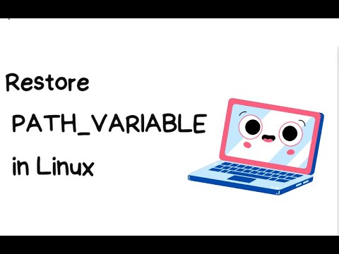 Linux Restore Path Variable Reset Path Variable