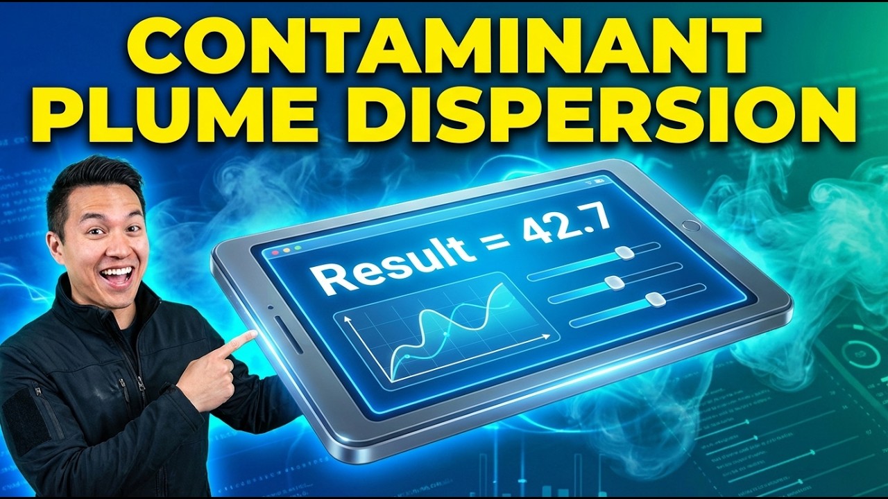 Contaminant Plume Dispersion Interactive Calculator