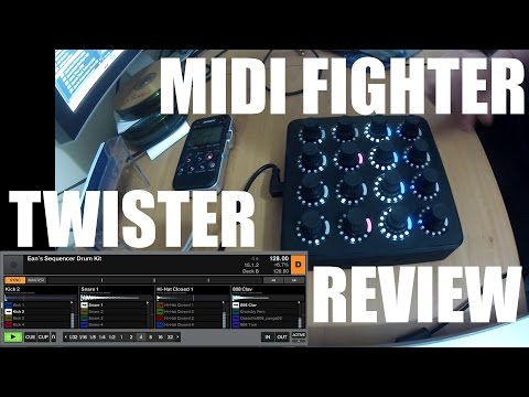 DJ Cotts - Midi Fighter Twister Review