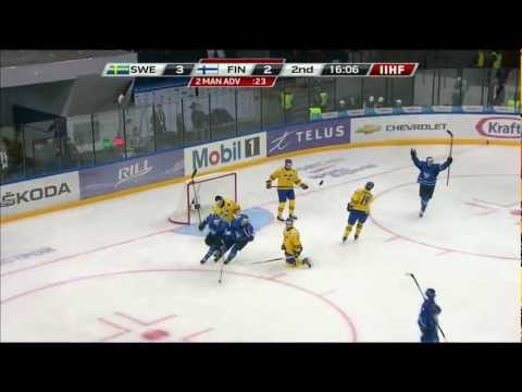 Sweden - Finland 7-4 - 2013 IIHF Ice Hockey U20 World Championship