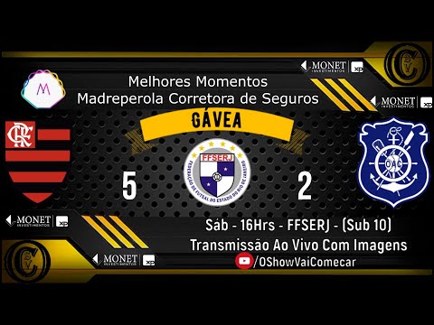 Melhores Momentos Madreperola Flamengo 5 x 2 Olaria - Sub 10 - FFSERJ