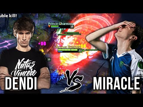 Miracle- vs Dendi | TI7 Winner vs TI1 Winner | Legendary Rubick Battle - Dota 2