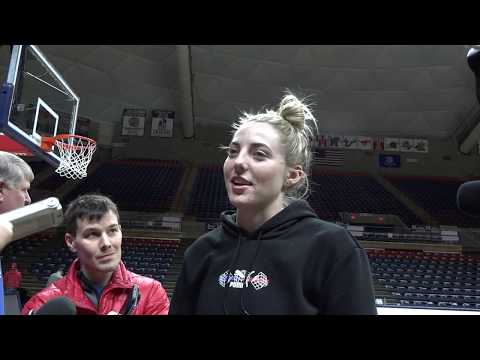 UConn WBB Pre-Game Media Ahead of the Sold Out Game Against Notre Dame