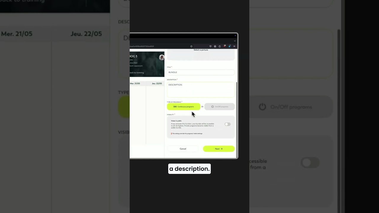 Creating Program Bundles
