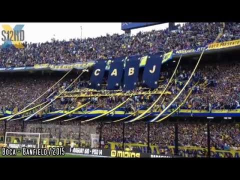 "COMPILADO DE LA HINCHADA / Boca - Banfield 2015" Barra: La 12 • Club: Boca Juniors