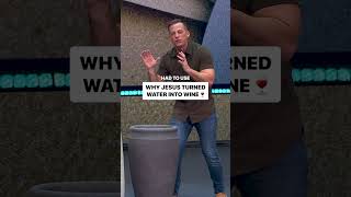 This is what Jesus' miracle of turning water into wine means for YOU!  🙌⬇️