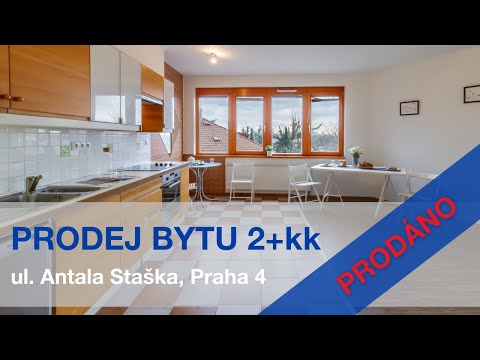 Prodej bytu 2+kk v ul. Antala Staška, Krč