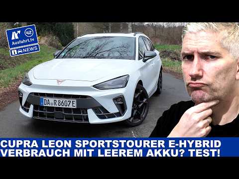 2025 Cupra Leon Sportstourer VZ e-HYBRID review | Driving report | Fuel consumption with empty ba...