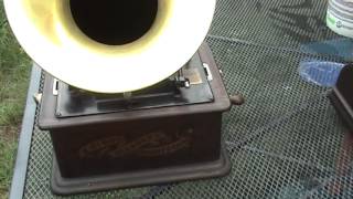 Edison Standard Phonograph Model B With 2 & 4 Minute Gearing - Plays Great