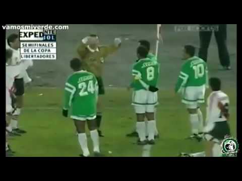 River Plate 1 (7) - (8) 0 Atlético Nacional Semifinal vuelta Copa Libertadores 1995