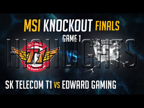 SKT vs EDG HIGHLIGHTS | Game 1 Final MSI 2015 Mid Season Invitational SK Telecom T1 v Edward Gaming