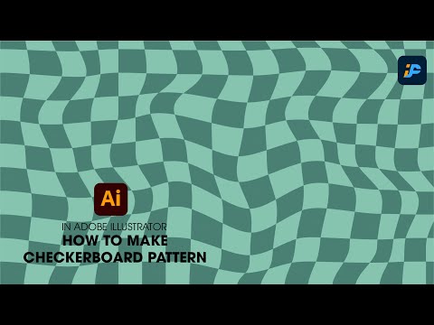 How to make Checkerboard pattern in Adobe Illustrator