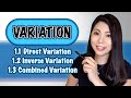 MATHS KSSM | Direct Variation, Inverse Variation & Combined Variation