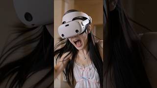 絶叫VRで家族にスルーされる女