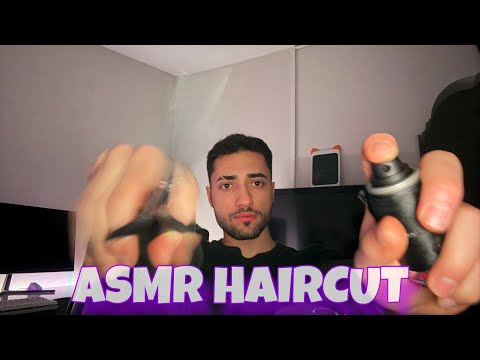 ASMR Haircut for Deep Sleep ✂️ Scissors & Spray Sounds)