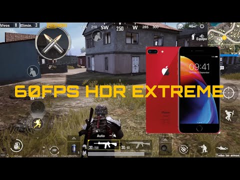 IPHONE 8 PLUS |PUBG HDR EXTREME JAILBREAK | 60 FPS 2020