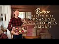 Balsam Hill Christmas Ornaments Star Tree Toppers More Review Closeup Decorations