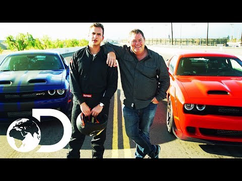 Learning To Drag Race In A 2019 Dodge Challenge SRT Hellcat Redeye | Wheeler Dealers