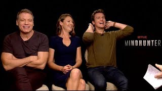 MINDHUNTER Netflix interviews - Jonathan Groff, Holt McCallany, Anna Torv