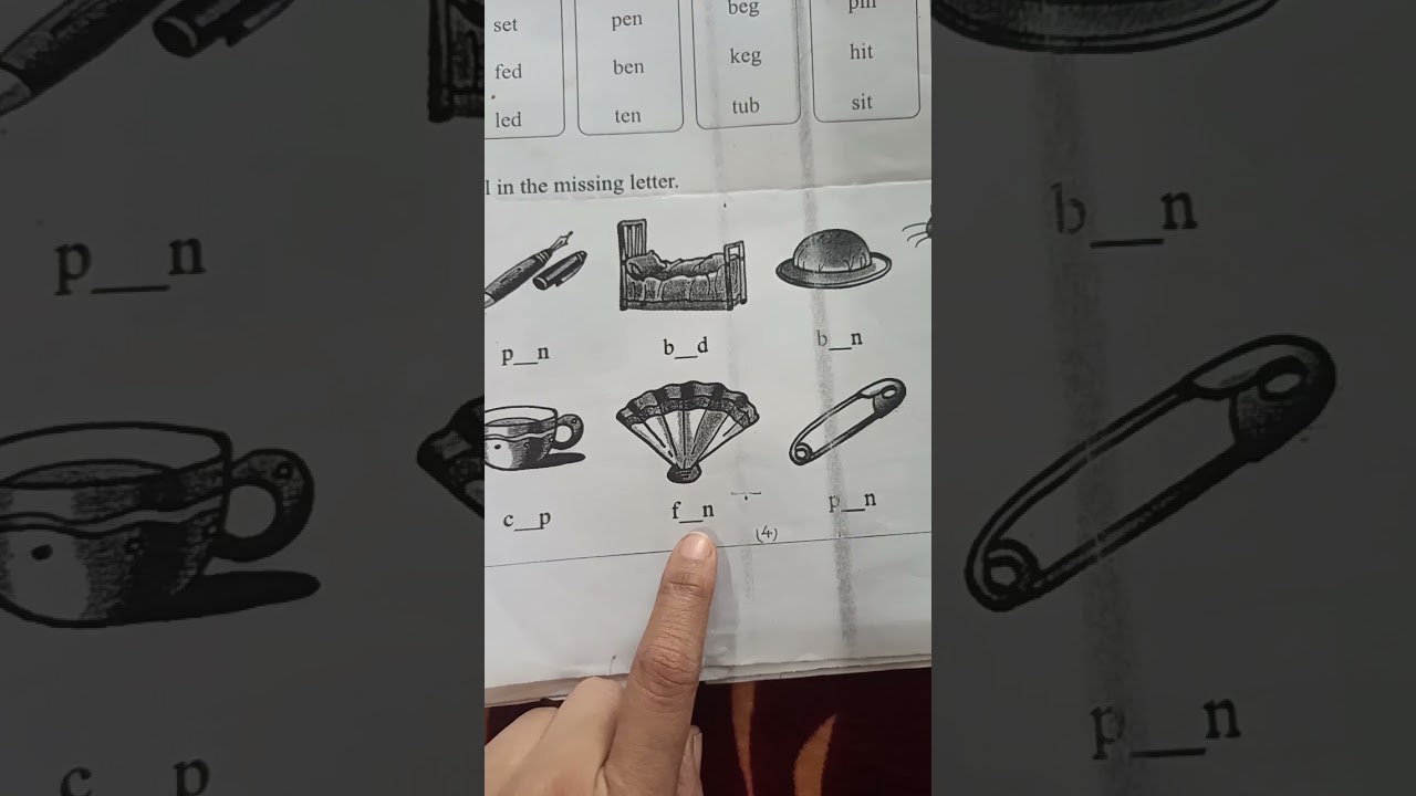 phonics fill in the missing letter