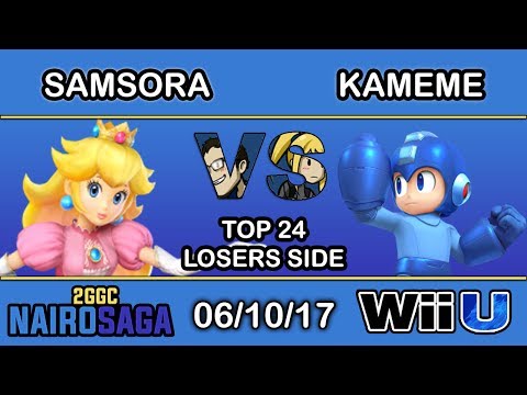 2GGC: Nairo Saga - Samsora (Peach) Vs. DNG | Kameme (Mega Man) Top 24 Losers Side