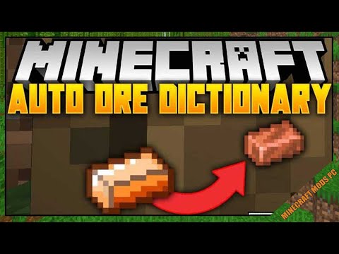 Auto Ore Dictionary Converter Mod 1.16.5/1.12.2/1.7.10 Download - How to install it for Minecraft PC