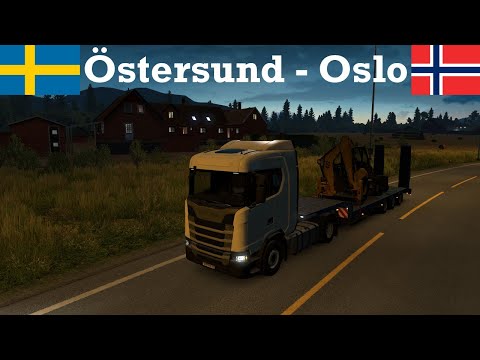 Euro Truck Simulator 2 | ProMods 2.41 | Östersund (S) - Oslo (N) [Timelapse]