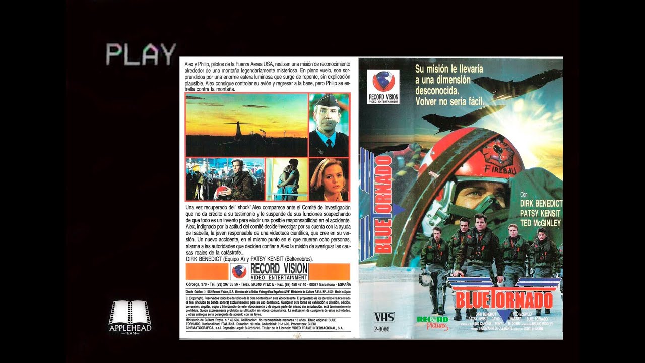 BLUE TORNADO  (VIDEOCLUB APPLEHEAD)