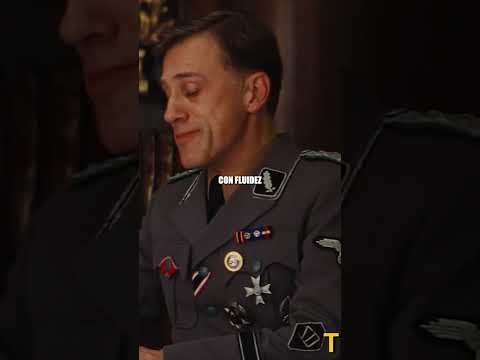 HANS LANDA HABLA 4 IDIOMAS #curiosidades #cine #tarantino