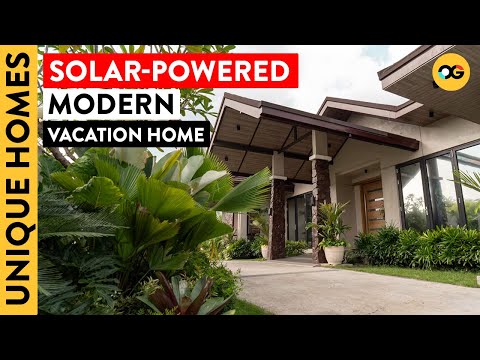 Tour a Solar-Powered Modern Vacation Home with Mt. Arayat Views in Pampanga