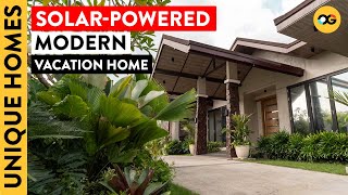 Tour a Solar-Powered Modern Vacation Home with Mt. Arayat Views in Pampanga