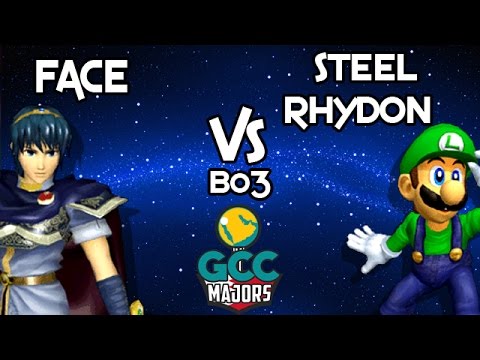 GCC Majors 2016 - Face (Marth) Vs. Steel Rhydon (Luigi) Winners R2 | SSBM