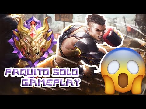 PAQUITO SOLO CARRY? | PAQUITO SOLO GAMEPLAY 2021 | Best Build | MOBILE LEGENDS