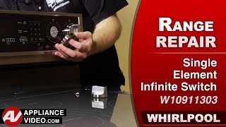 Whirlpool Stove - Element Stays On - Single Burner Infinite Switch Repair and Diagnostic