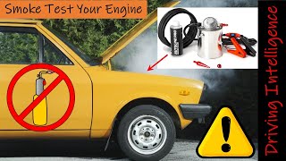 How to Smoke Test Your Engine To Find Vacuum Leaks - Don't Use Accelerants!!!!