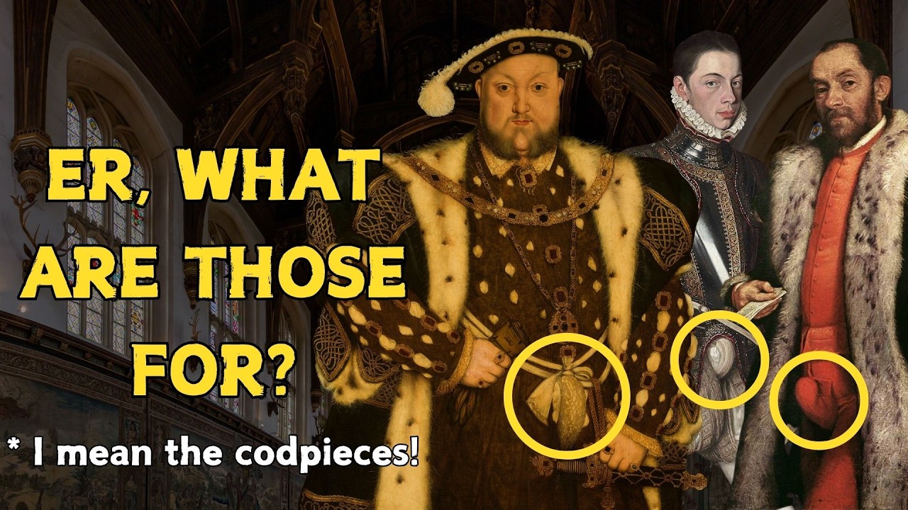 The rise and fall of the codpiece | strange history of codpieces | men’s fashion history documentary