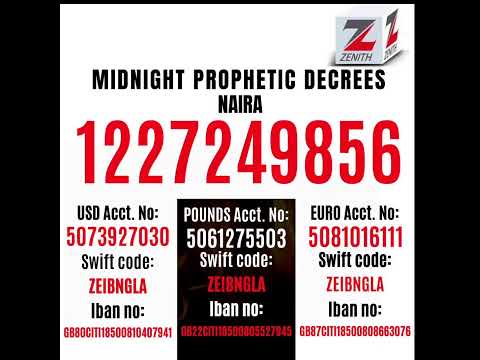Midnight Prophetic Decrees with Pastor Onyedikachi Ojiako. 29th May, 2023