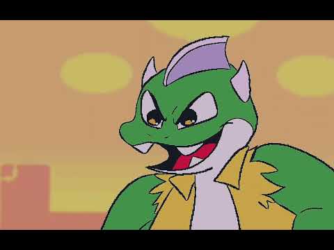 Rigs fights Mesa (Super Cat Tales PAWS)