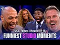 The FUNNIEST moments from UCL Today R016 coverage! | Richards, Henry, Abdo & Carragher | CBS Sports