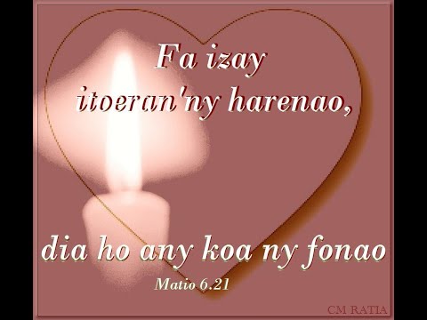 Ny foko, ry Mpamonjy, mangetaheta Anao - Fihirana FFPM 470 - Feon-kira - CM RATIA