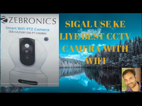 ZEBRONIC PTZ camera wifi camera installation  and unbox that is popular