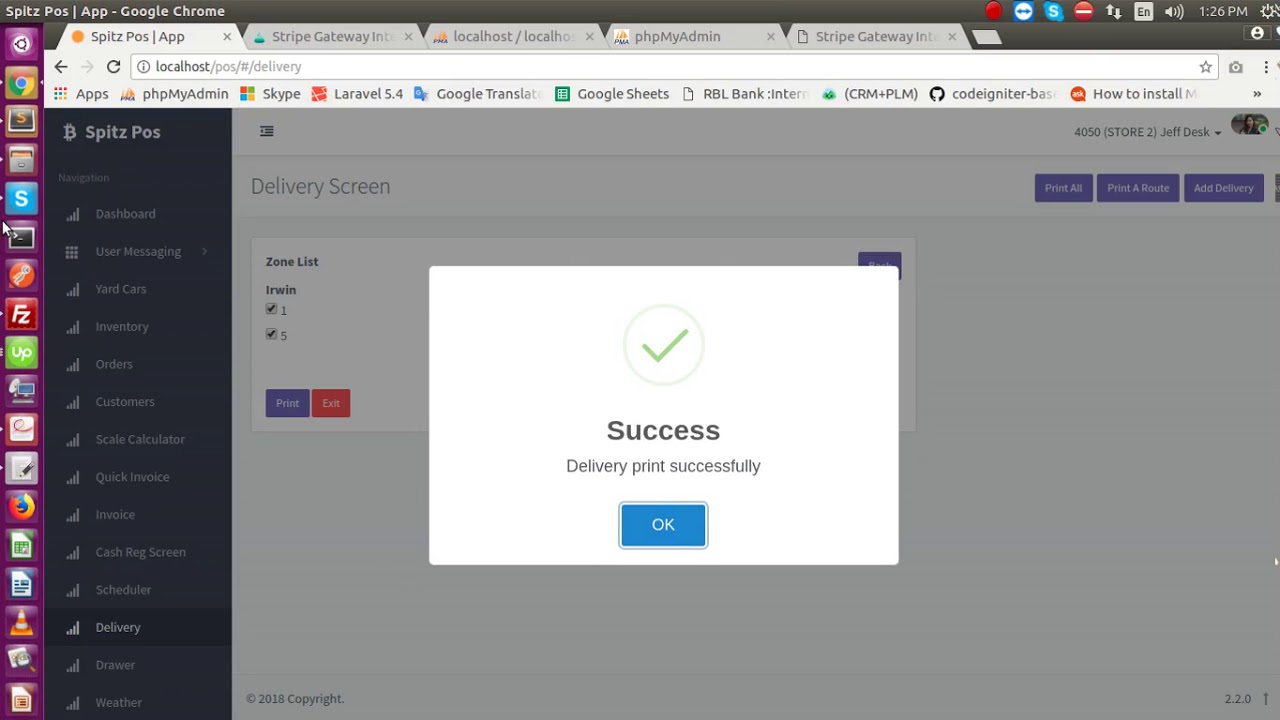 Php Codeigniter Barcode Create in PDF by TCPDF Library