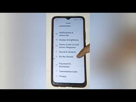 how to off do not disturb in oppo a91, off do not disturb setting